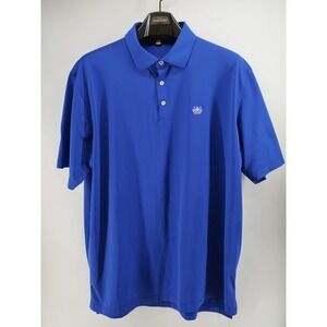 Peter‎ Millar Summer Comfort Polo Shirt Blue Size XL SOMERSET HILLS COUNTRY CLUB